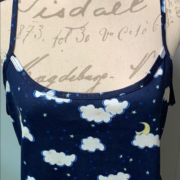 Softwear Large Moon Sky Cloud Sparkly - Picture 2 of 4